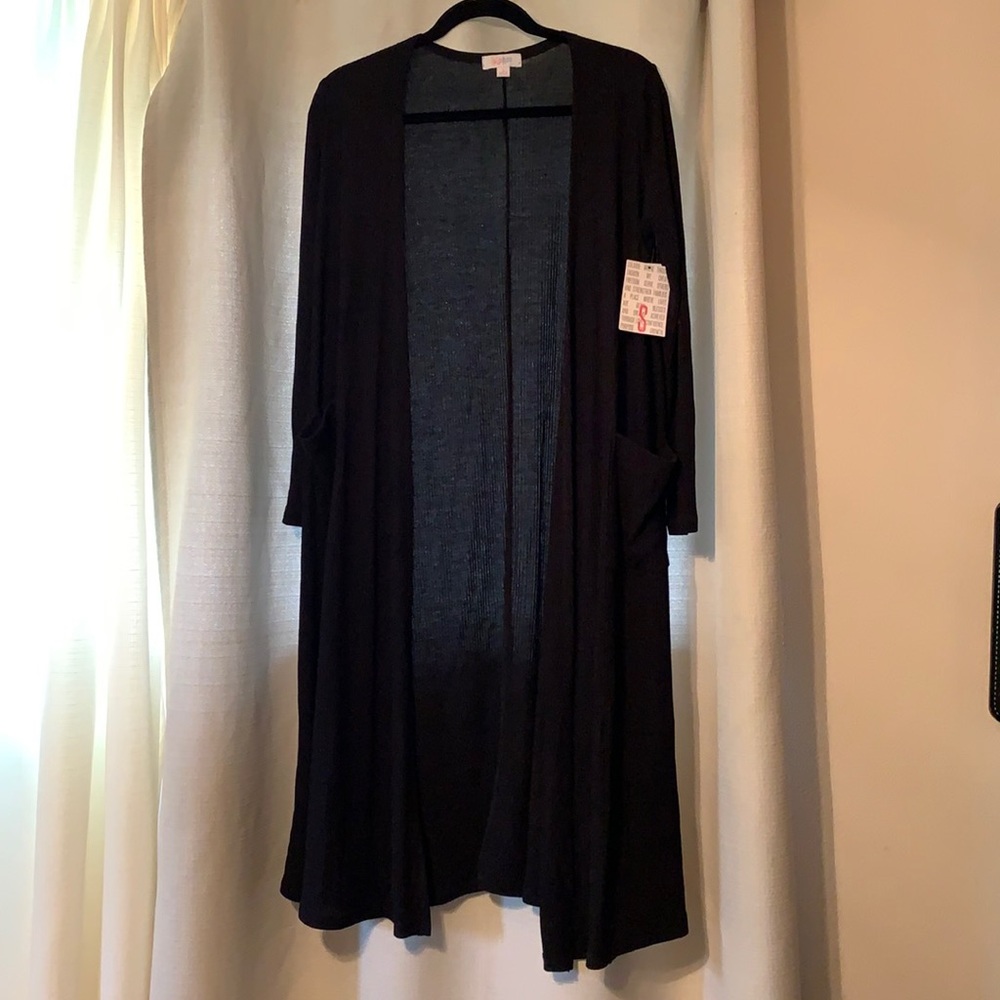 Black Ribbed LuLaRoe Sarah